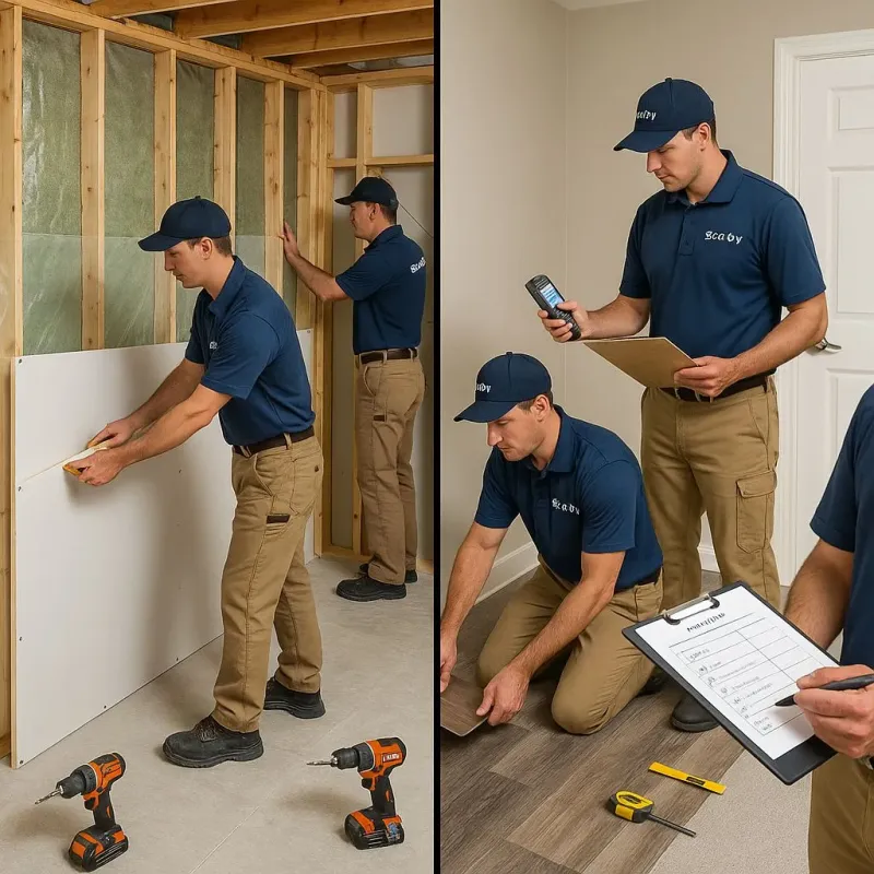 Repairs and Reconstruction process in Nauvoo, IL